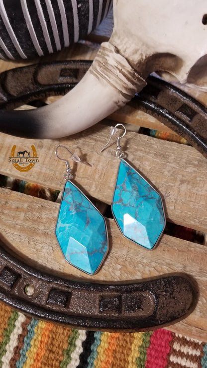 Turquoise Tears Earrings