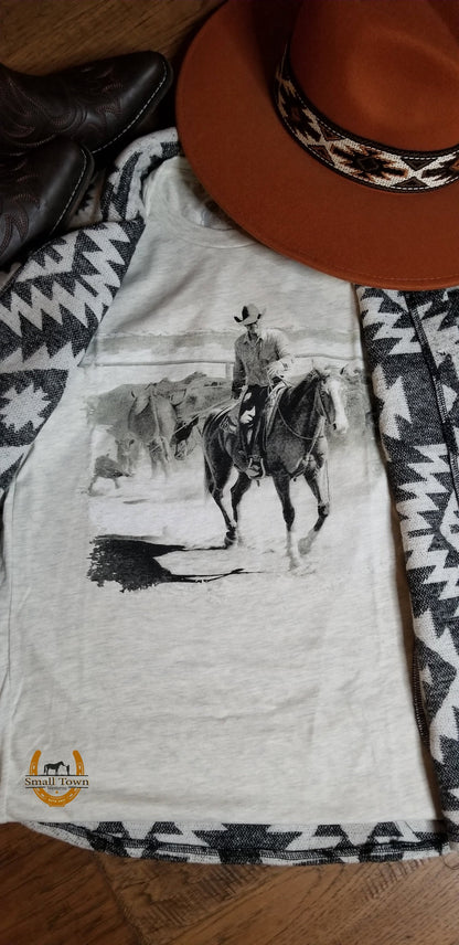 All In A Days Work Tee | Western Cowgirl Graphic Tee Brian Asher