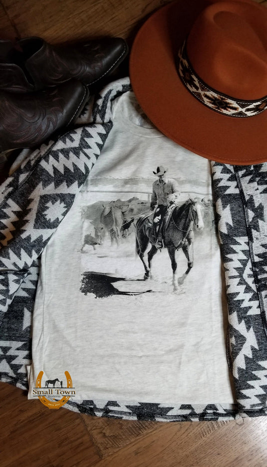 All In A Days Work Tee | Western Cowgirl Graphic Tee Brian Asher