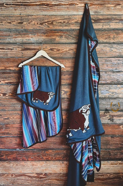 He's Bluffin Blanket | Western Cowgirl Soft Sherpa Blanket
