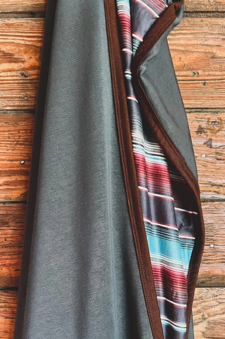 He's Bluffin Blanket | Western Cowgirl Soft Sherpa Blanket