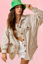 Load image into Gallery viewer, Sunset Fleece Shacket
