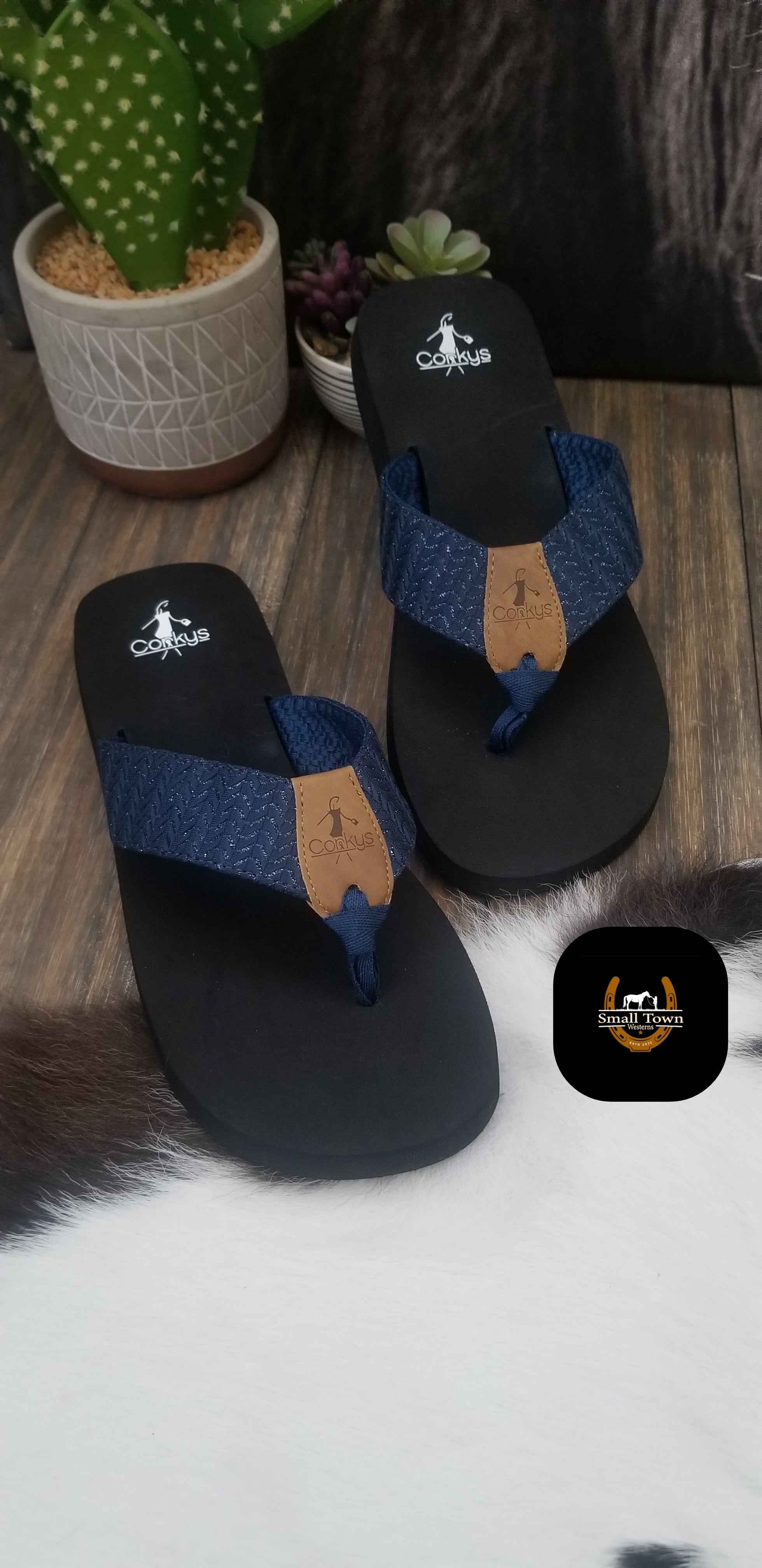 Sassy Shimmer - Navy