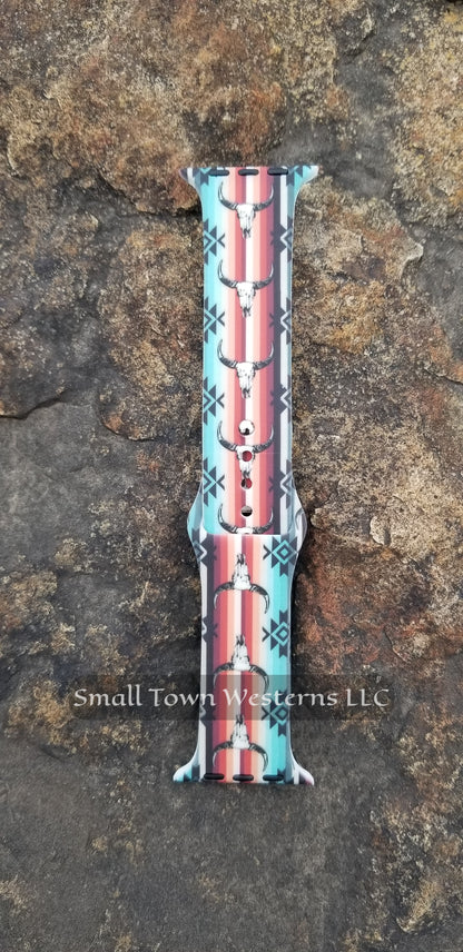 Apple Watch Bands | Western Cowgirl Apple Watch Bands Western Print