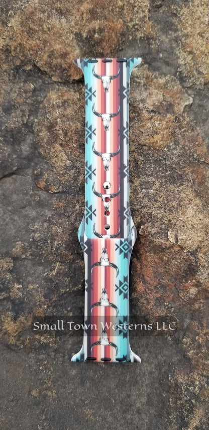 Apple Watch Bands | Western Cowgirl Apple Watch Bands Western Print