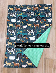 Kids Minky Blankets