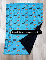 Load image into Gallery viewer, Kids Minky Blankets
