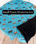 Load image into Gallery viewer, Kids Minky Blankets
