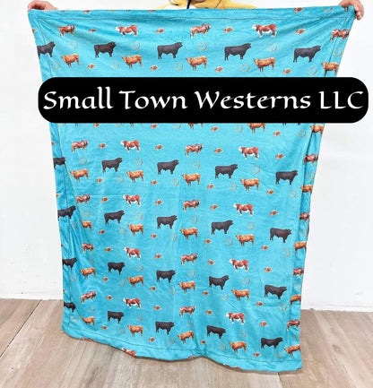 Kids Minky Blankets