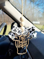 Load image into Gallery viewer, Cow Themed Car Charm/Ornaments
