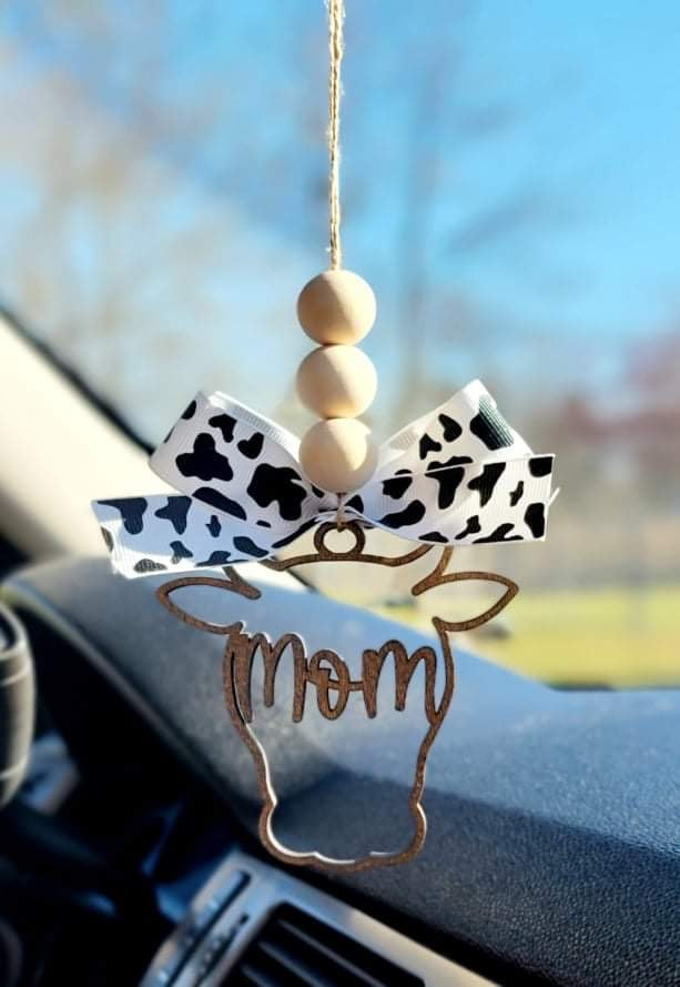Cow Themed Car Charm/Ornaments