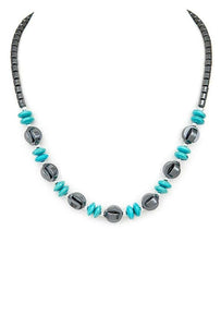 Hematite Mix Beads Necklace
